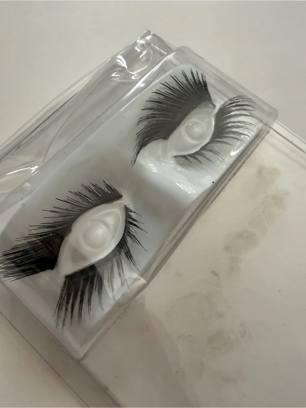 Dramatic Halloween False Eyelashes - Black